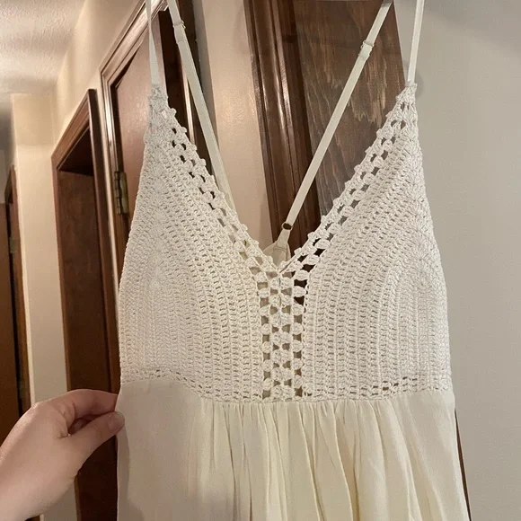 Lulu’s Boho Maxi Dress Size L - Picture 3 of 4